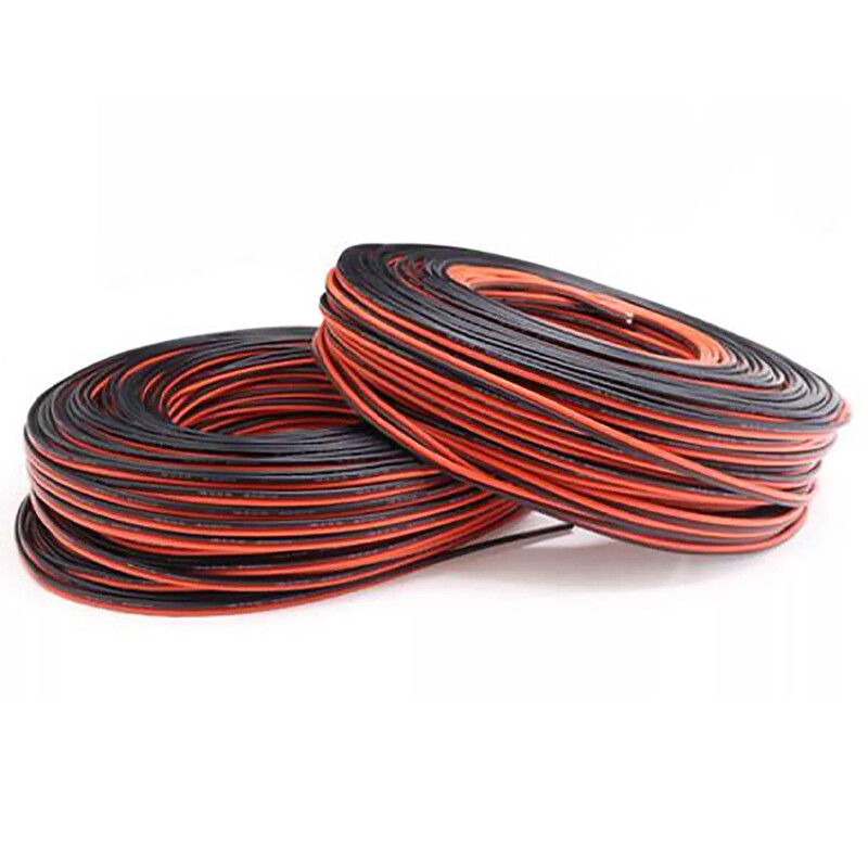 Red & Black Extra Soft Silicone Parallel Cable Wire 10/12/14/16/18/20/22/24AWG