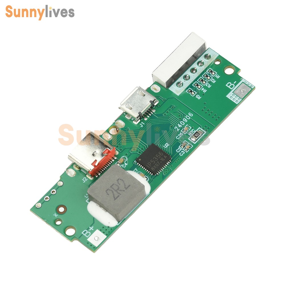 PD/QC 22.5W Fast Charging Module DIY Mobile Power Bank Circuit Board LED Display