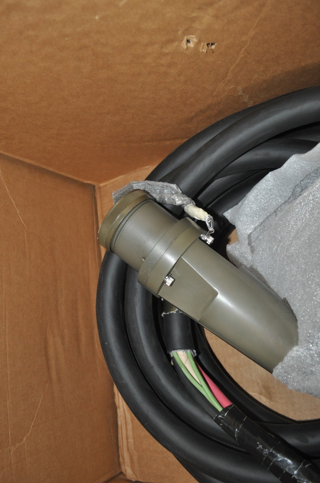 Military Generator Power Cable 50FT 100A Carol Super Vu-Tron 6150-01-220-5586