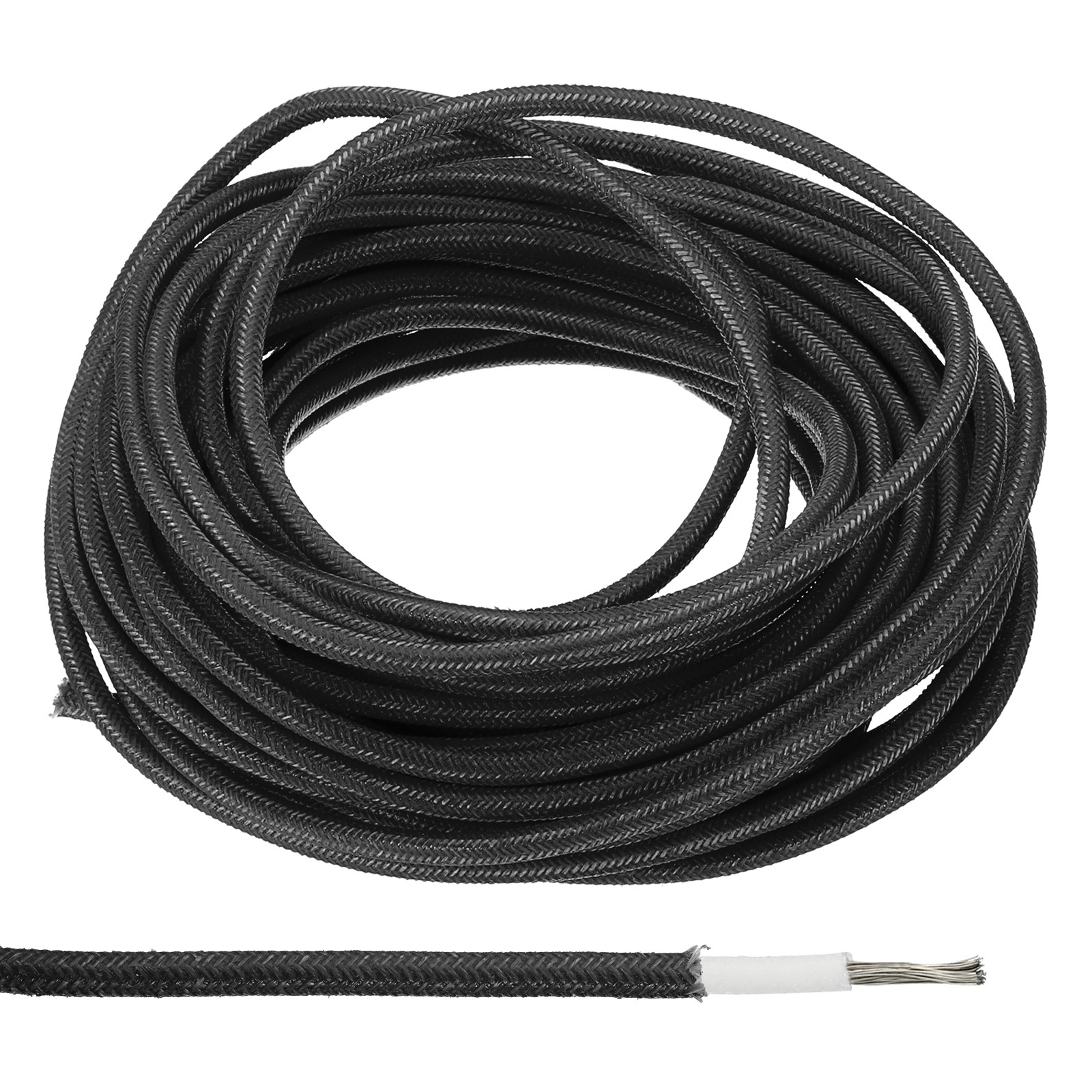 32.8Ft 14AWG Electronic Wire High Temperature Electrical Silicone Cable Black