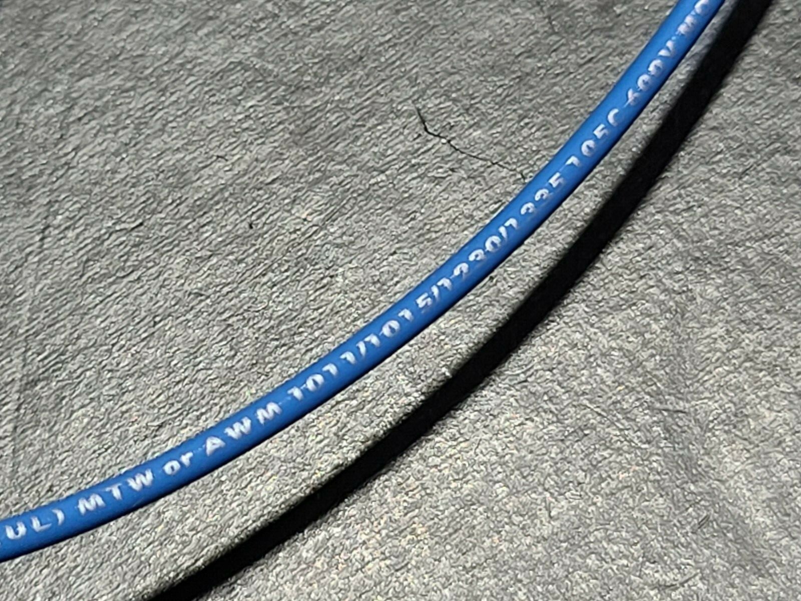 Sequel Wire & Cable #16awg MTW/AWM UL-1015/1230 HookUp/Lead Wire 600V Blue/100ft