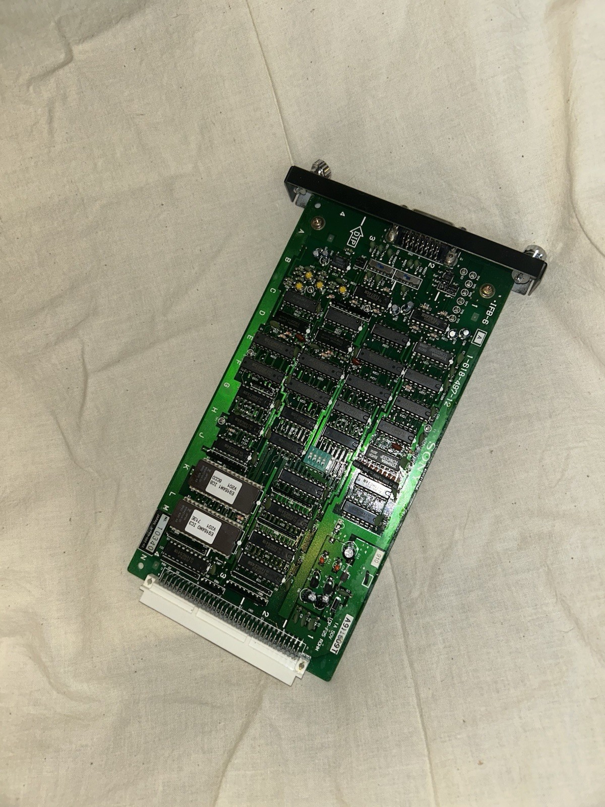Sony IFB-6 Circuit Board Parallel Mixer Interface 1-618-497-12