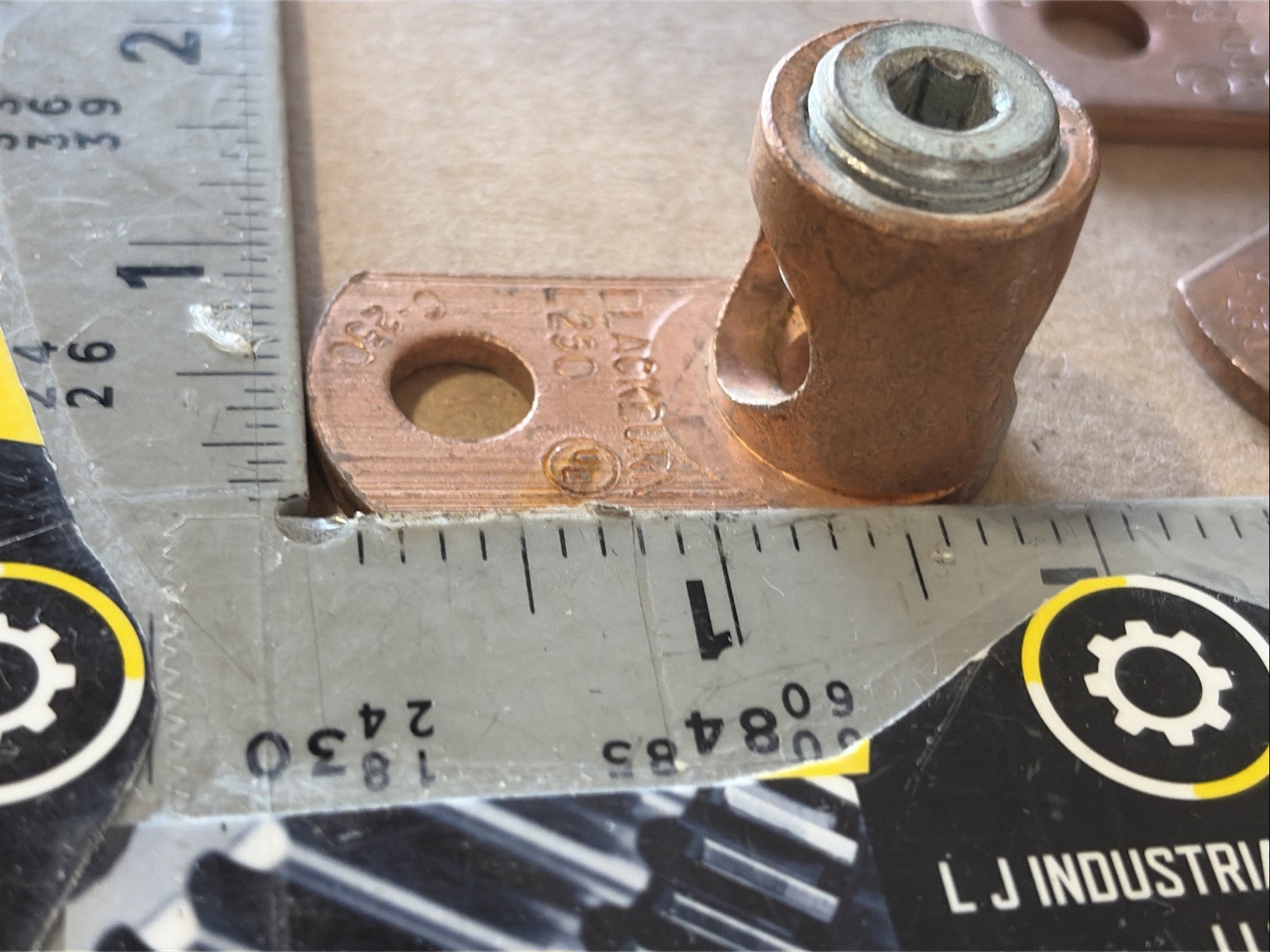 [Qty-6!] BLACKBURN L250 6-250 Copper Lugs _GOOD TAKE-OUTS!_FAST SHIPPING!
