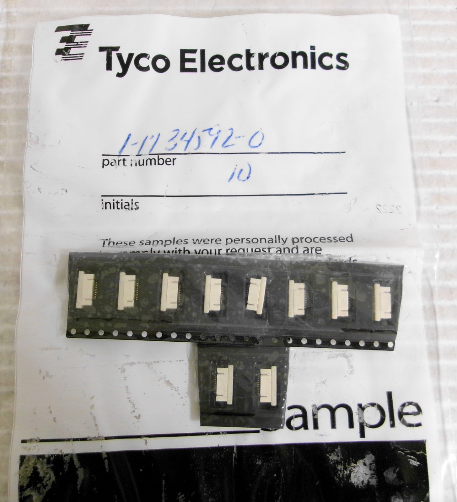 Tyco Electronics 1-1734592-0 FPC Connector Contact (Bag of 10)