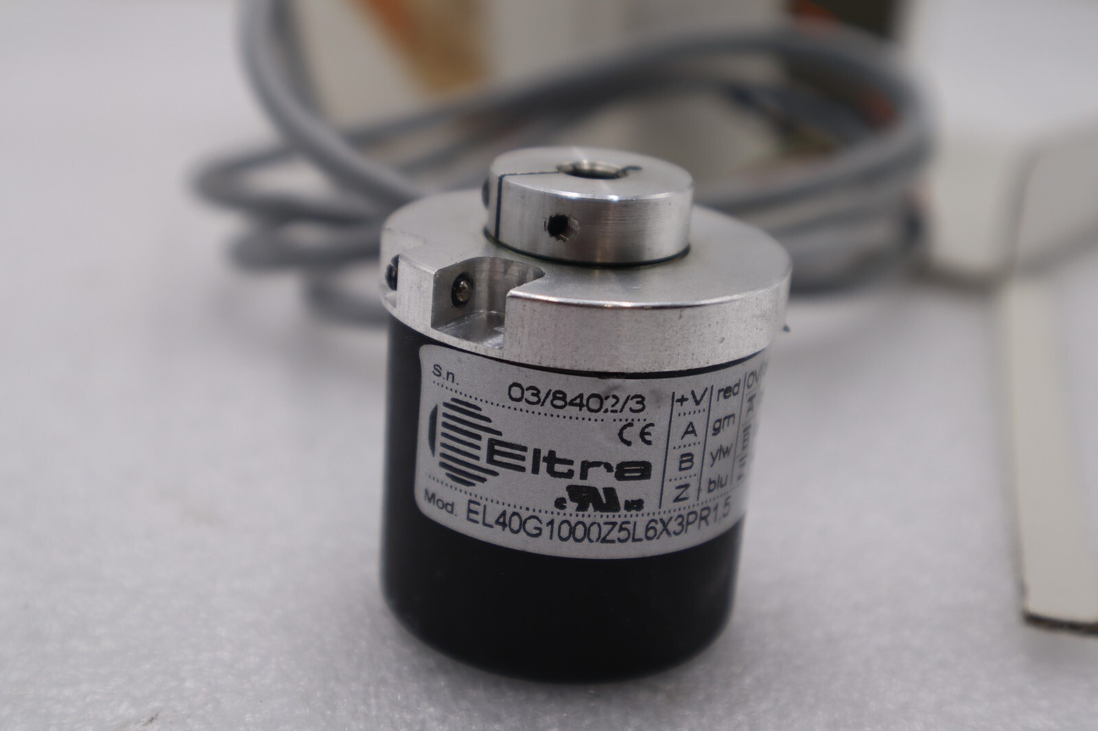 ELTRA EL40G1000Z5L6X3PR1,5 ENCLOSURE 30 VDC 500 MA ROTARY ENCODER NEW #2893