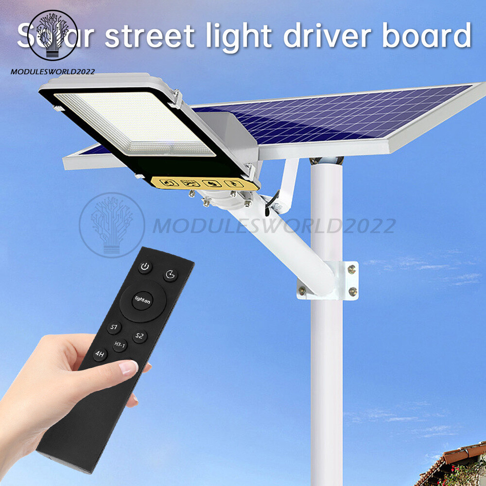 3.2V 3.7V Radar Human Body Sensor Solar Light Circuit Board Driver with Memory
