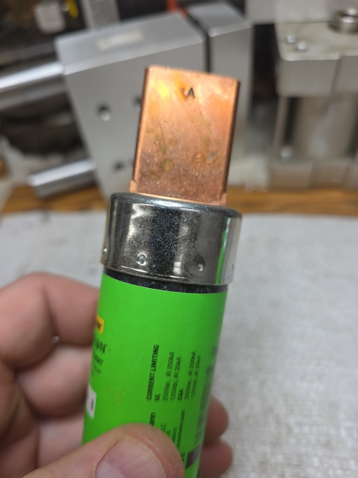 NEW BUSSMANN FRN-R 150 DUAL ELEMENT FUSE 150A 250V NEW NO BOX