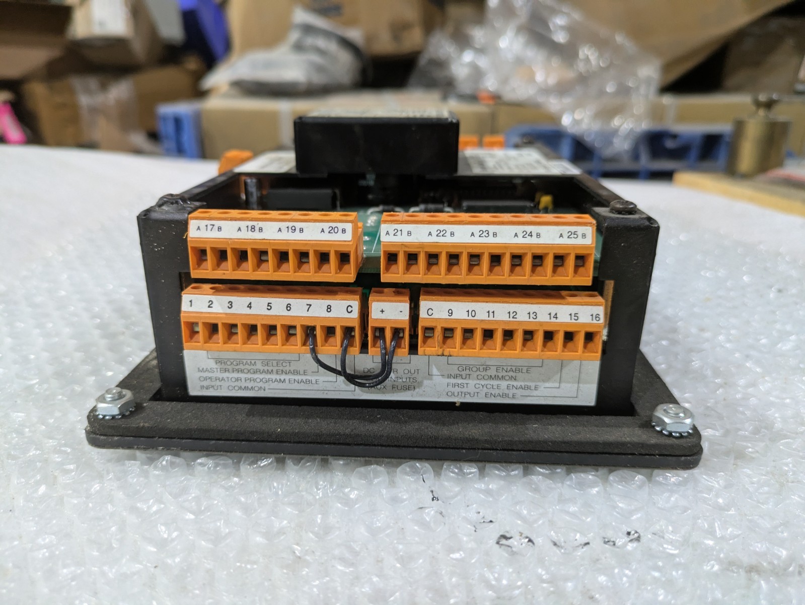 ELECTRO CAM PL 5000 PS-5144-24-P16M09-L 20-30VDC 500MA 1/2AMP 250V SLO-BLO FUSE