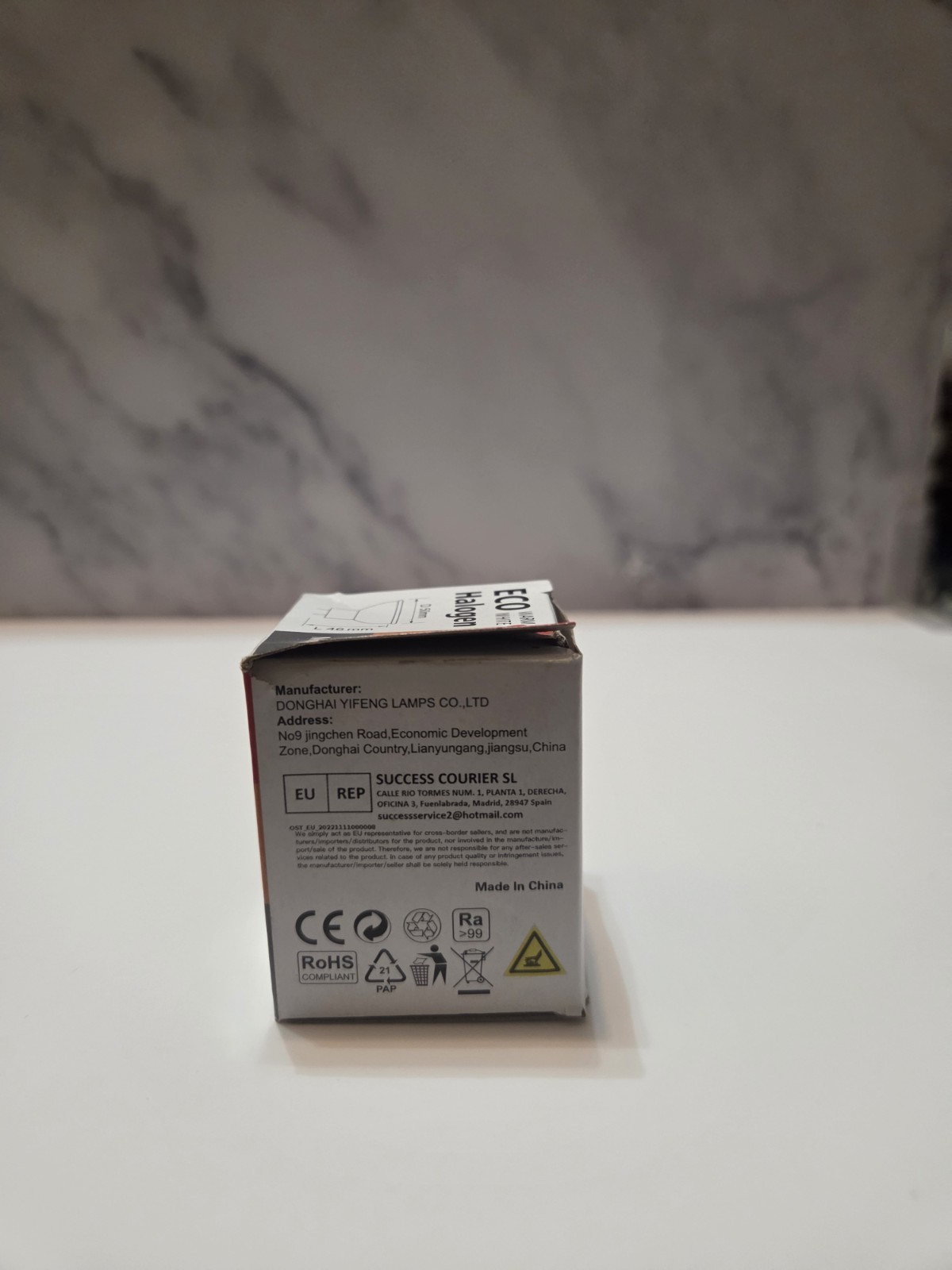Eco Halogen MR16 Dimmable Spot Light Bulb 2700K Lamp Lot Of 6 Bulbs