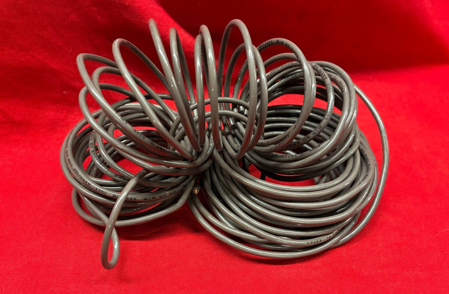 ESSEX MACHINE TOOL WIRE 12 AWG E53446M 600V BROWN