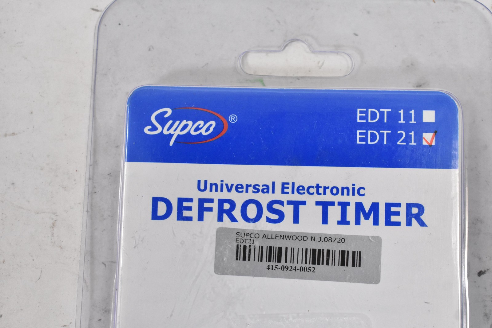 SUPCO EDT21 Universal Defrost Timer Circuit Board Black Made In China EDT21