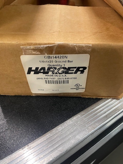 Harger GBI14420N 1/4x4x20 Ground Bar