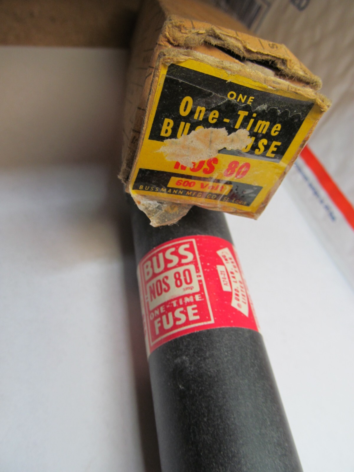 BUSS N0S 80 ONE TIME FUSE (NIB)