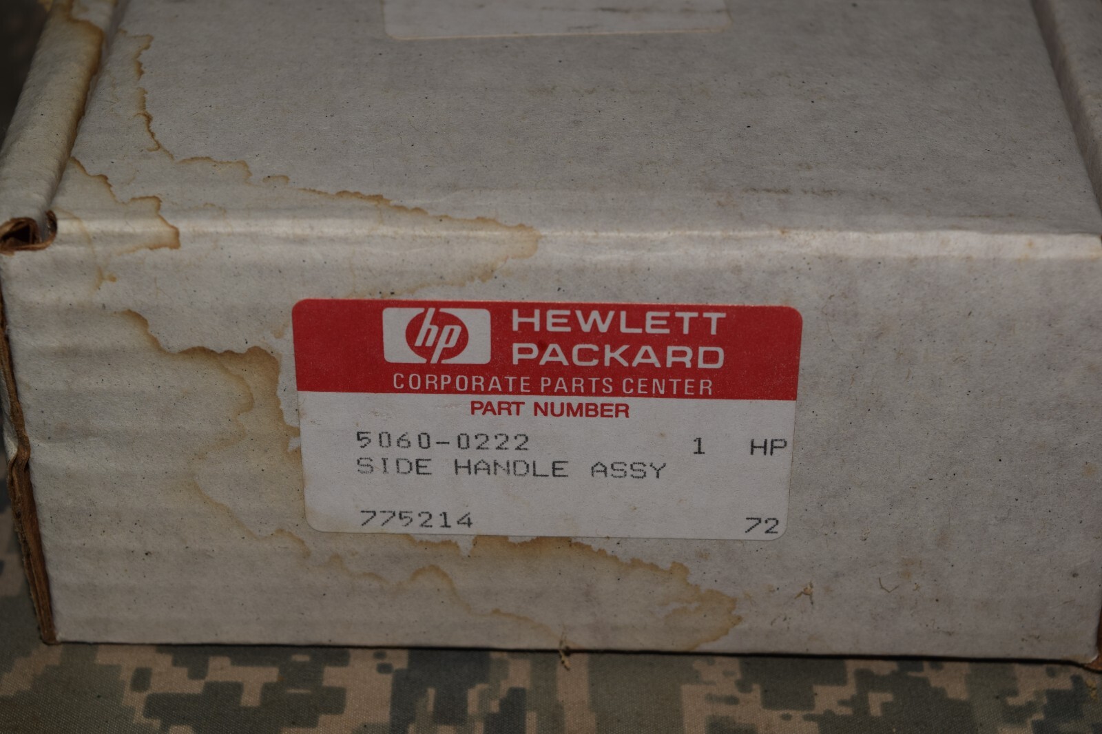 *NEW HP Hewlett-Packard agilent 5060 0222 side handle assembly