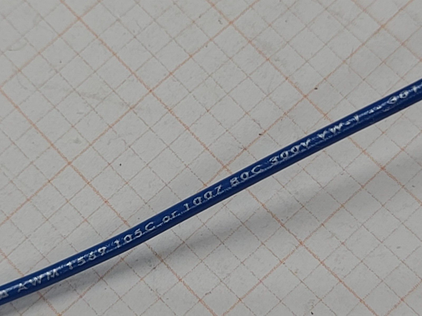 Sequel Wire #18awg Tinned Copper Hook-Up Wire UL1007/1569 105C/300V Blue /100ft