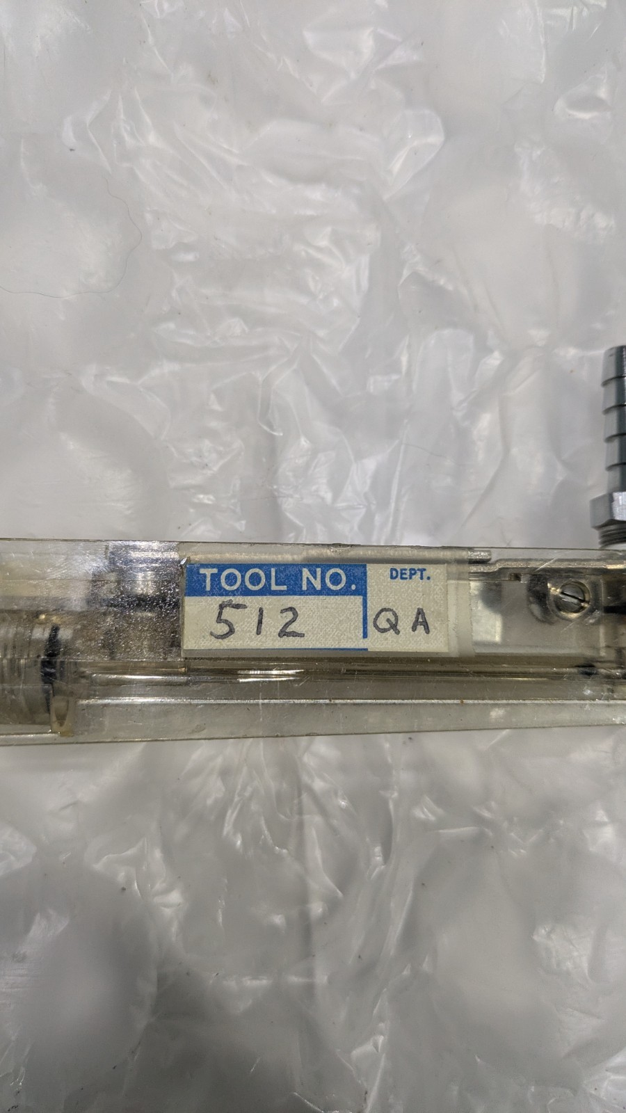 DWYER RMA SERIES CC/ MIN AIR 0- 50 GLASS FLOW METER FLOAT FLOWMETER