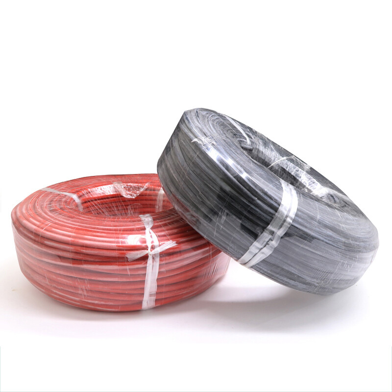 Ultra Flexible Silicone Tinned Copper Wire Electric Cable 2 3 4 Cores Black Red