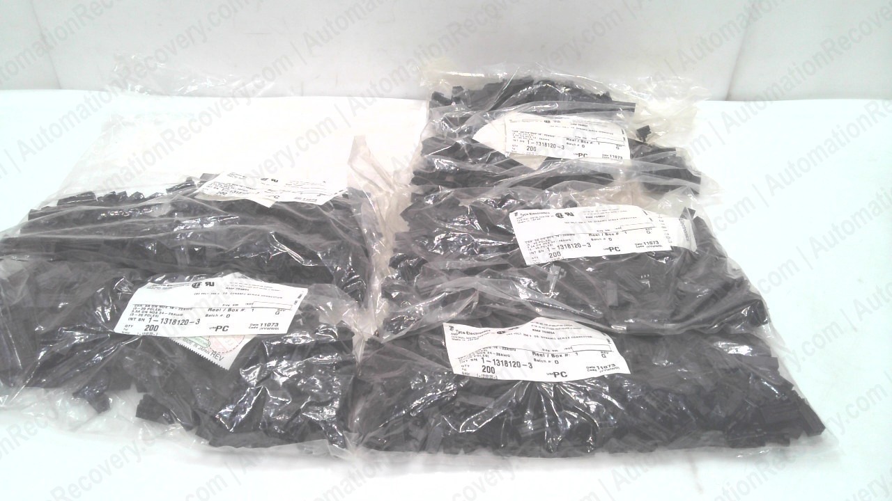TYCO ELECTRONICS 1-1318120-3 – BOX OF 1000, REV G, RECEPTACLE HOUSING, N #348244