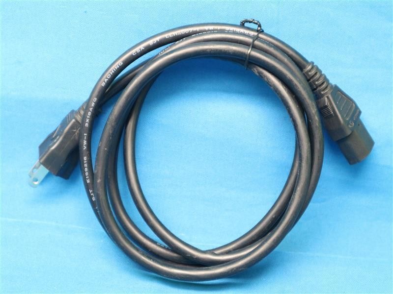 Baohing Volex CSA SJT LL112007-1 VW-1 E62405SP Power Cord 188cm w/ Damage