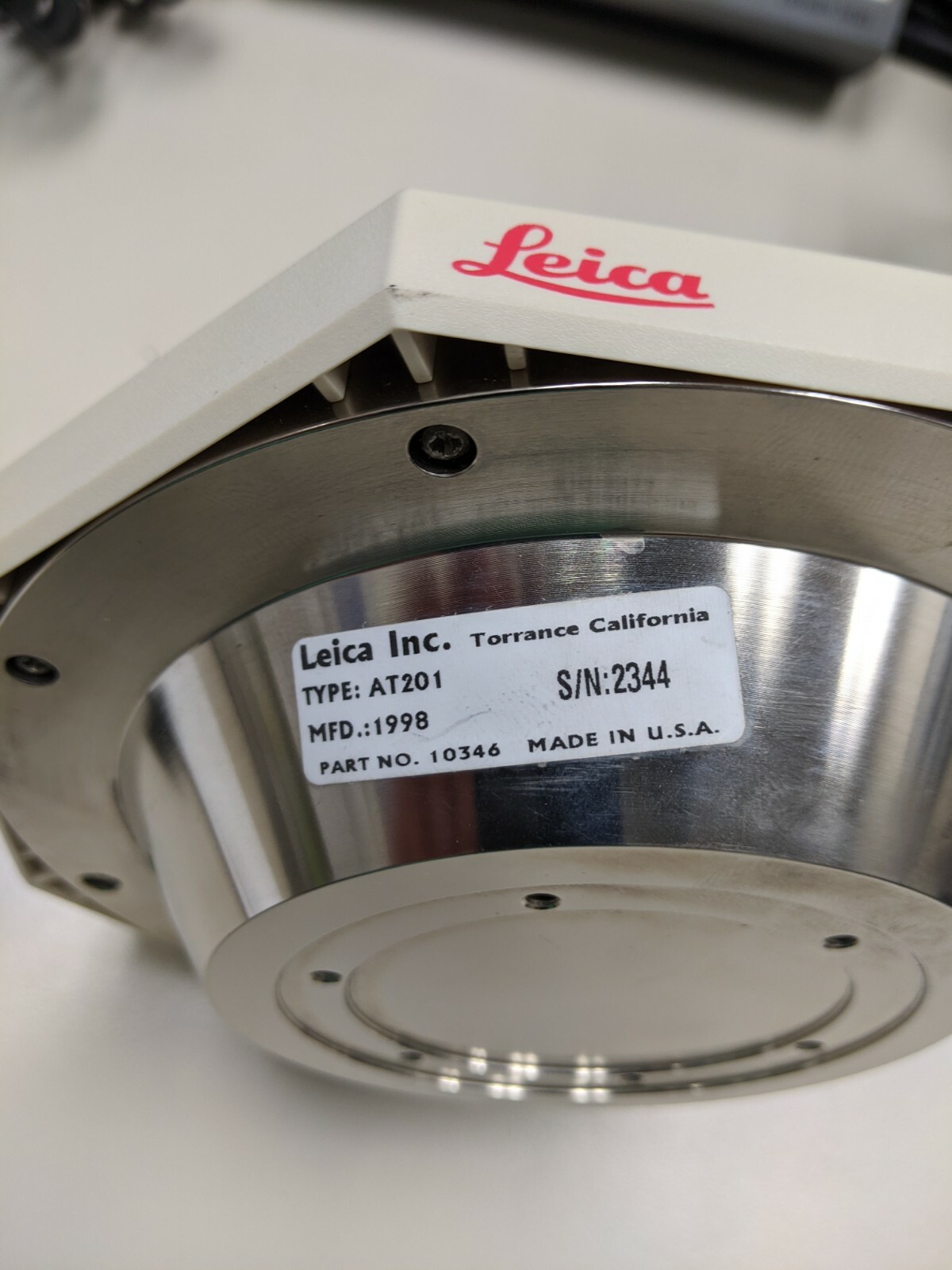 LEICA AT-201 , S/N 2344 , PART NO-10346 ( ONE )