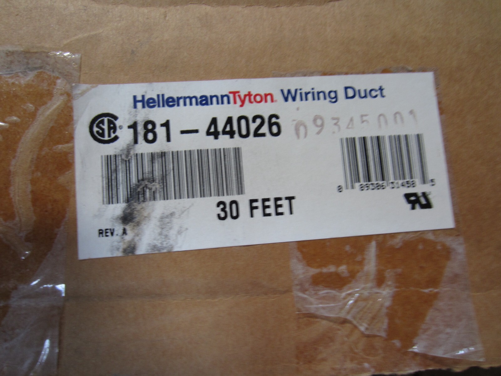 HellermannTyton 181-44026 Wiring Duct 30-Foot Kit Gray 6ftx4x4 (5 Piece Kit)