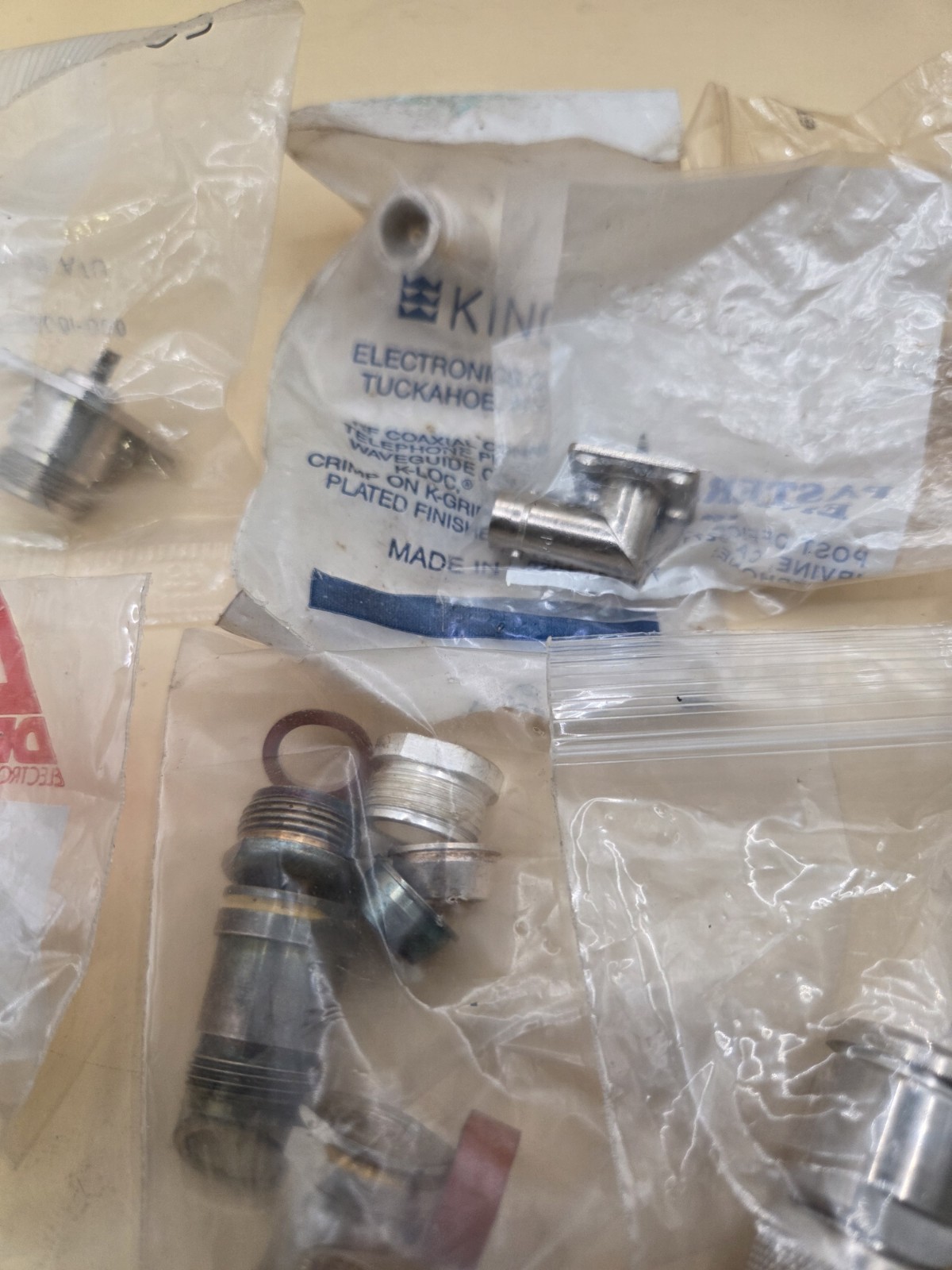 Lot of Various RF Connectors / Coaxial Connectors See Pictures