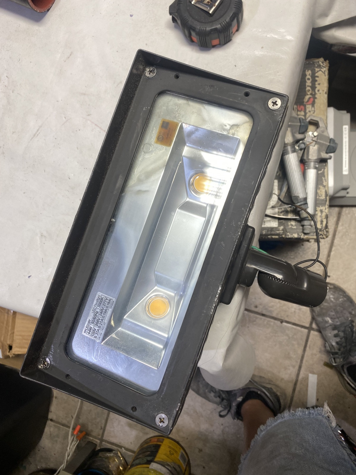 RAB LIGHTING FFLED39Y LED Floodlight 44W 120V (4 PARTS) #2