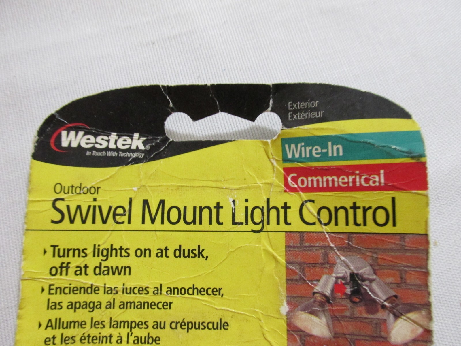 WESTEK VINTAGE NEW SEALED PHOTOELECTRIC SWITCH SW103CT OUTDOOR LIGHT CONTROL