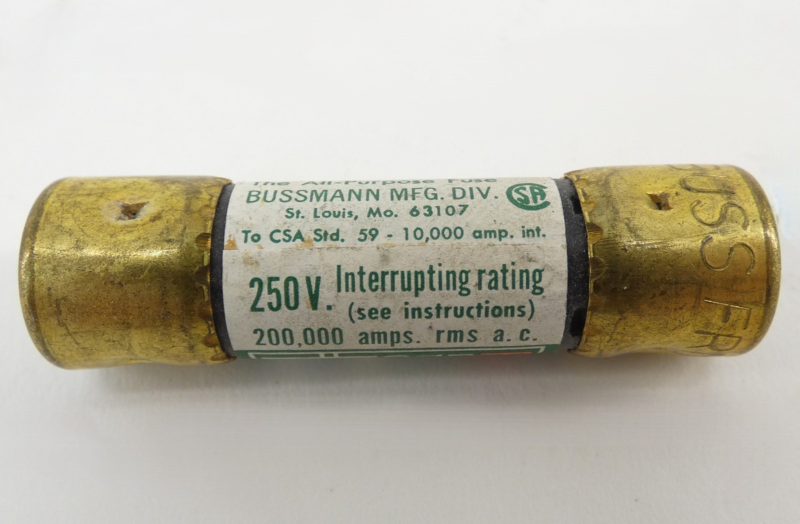 *Lot of 13* Bussmann FRN30 Class K5 Dual Element Fuse 30A 250V Fusetron