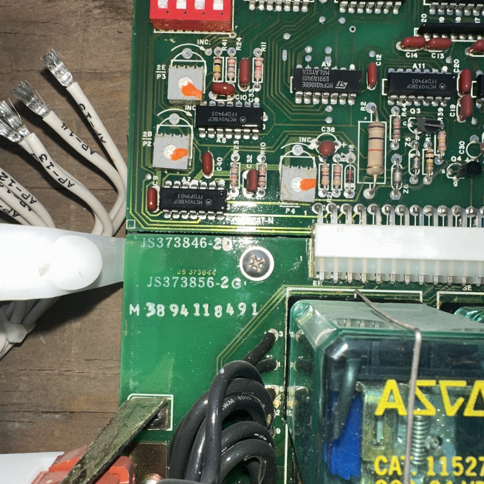 ASCO Control Panel Code 1 for Automatic Transfer Switch
