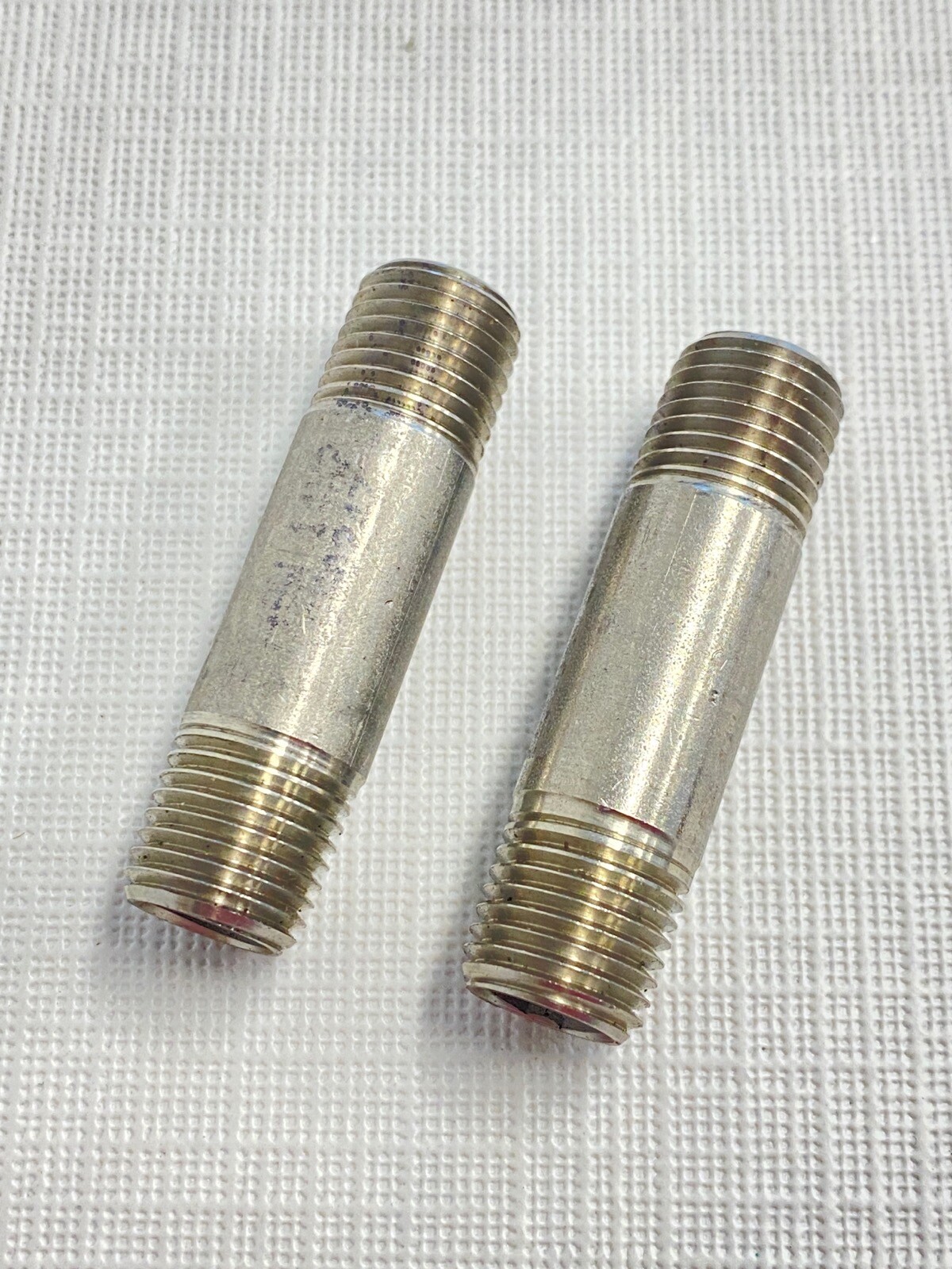(2/Pk) DriSteem Replacement 1/4” NPT Stainless Steel Nipple 2” 250010-002