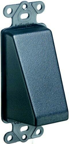 Arlington CED1BL Reversible Low-Voltage Cable Entrance Plate