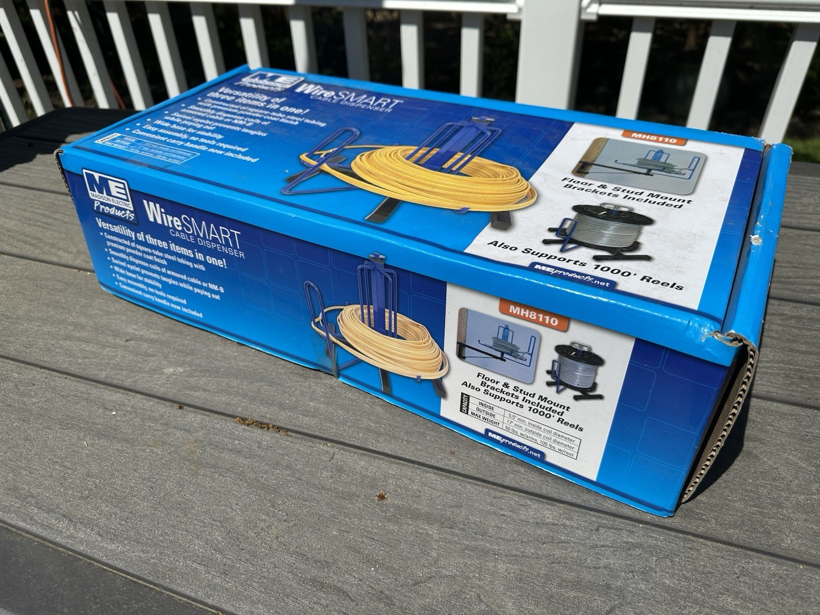 Madison Electric (Southwire) MH8110 Wiresmart Caddy For Romex Or MC New In Box
