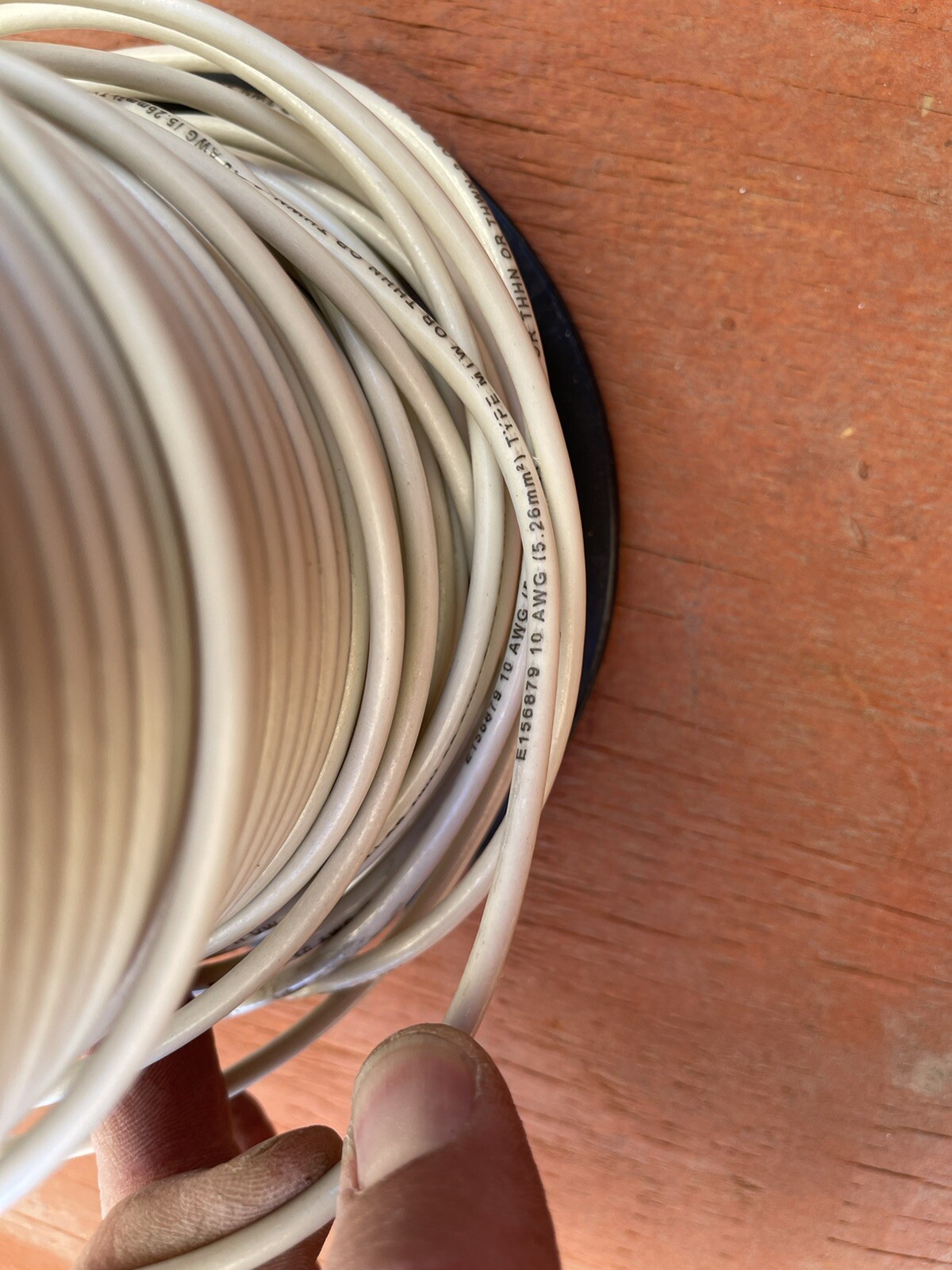 50’ Southwire CABLE WIRE E156879 10 AWG 5.26mm TYPE MTW OR THHN OR THWN-2 50feet