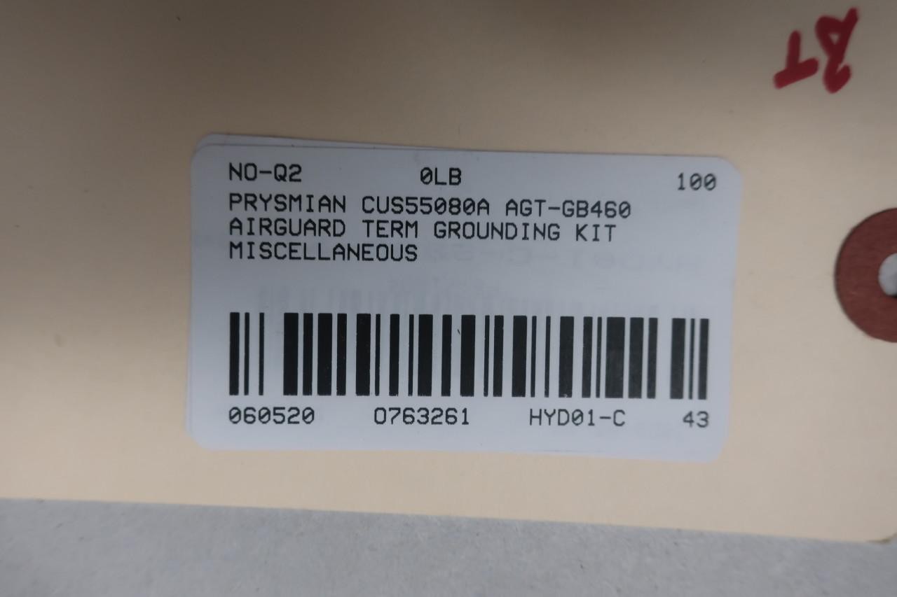 Prysmian CUS55080A AGT-GB460 Airguard Term Grounding Kit