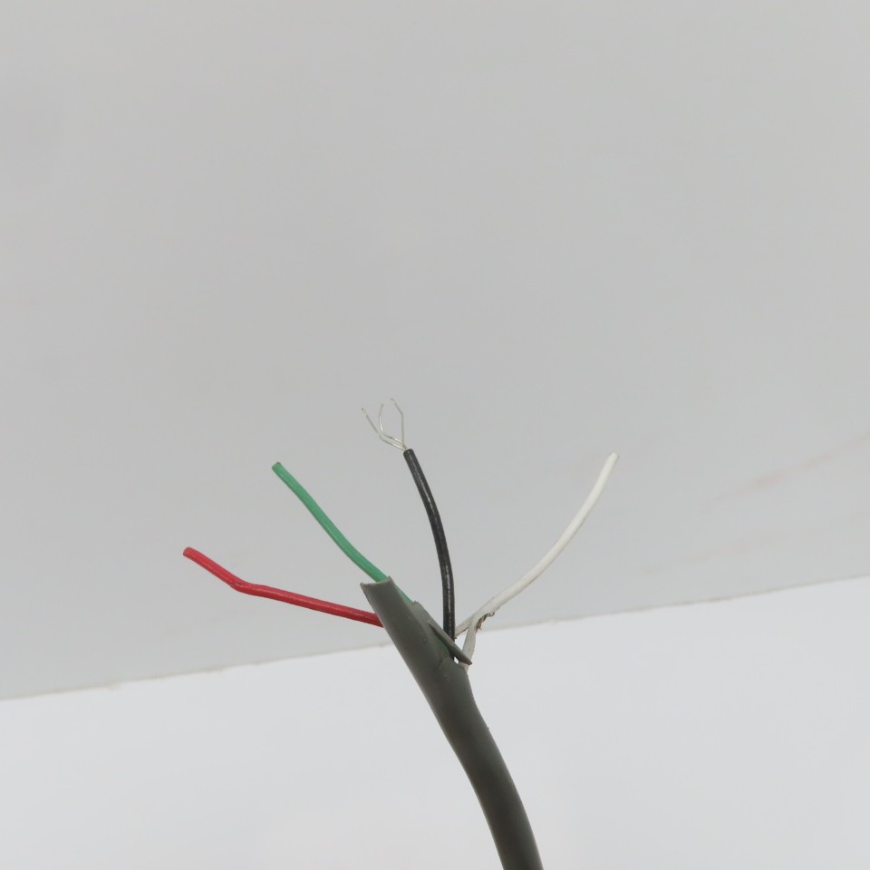 Omni Cable D92204 22AWG 4 Conductor 300V Unshielded Sound & Security Cable 245′