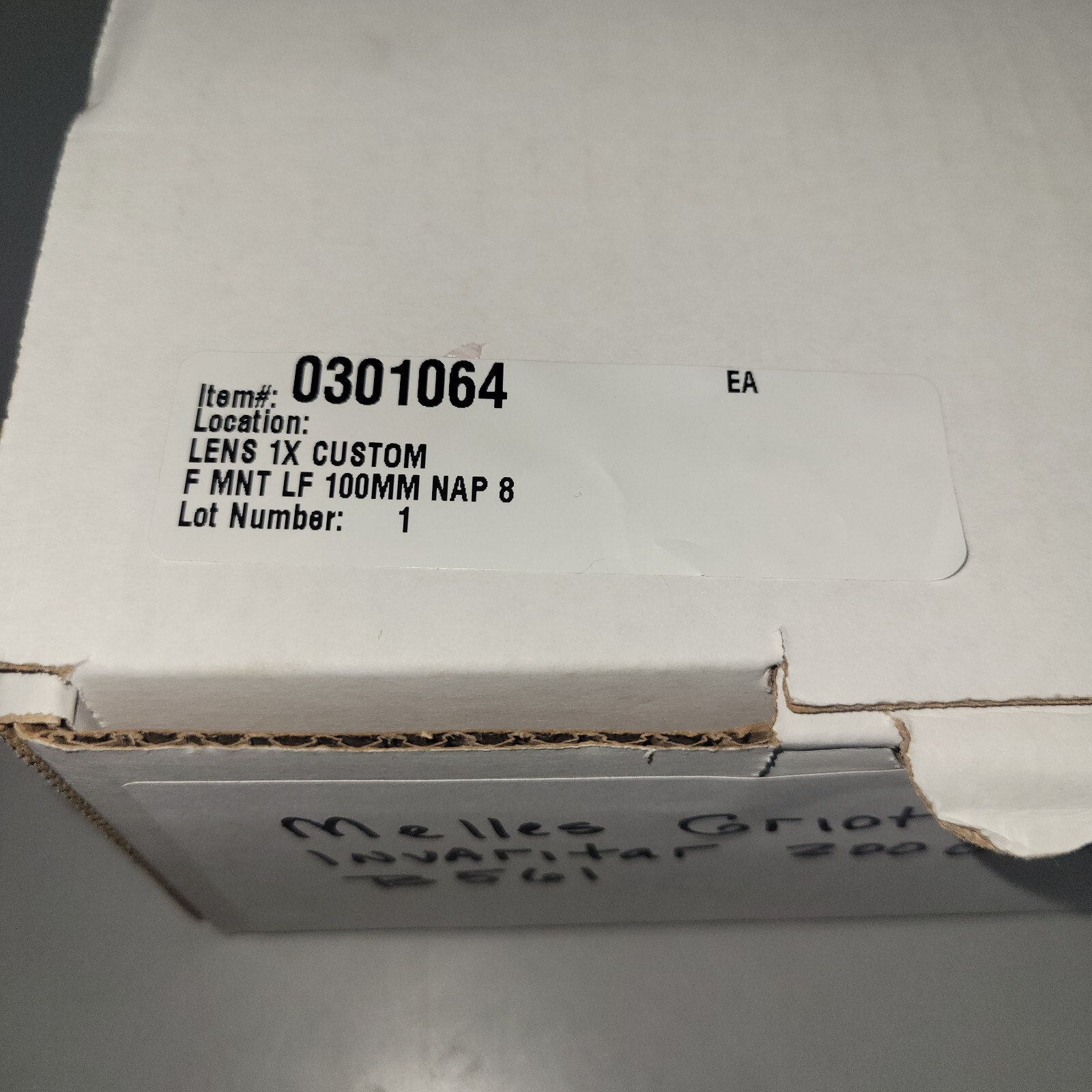 Melles Griot Invaritar Lens 200005935 for Nikon (B561)