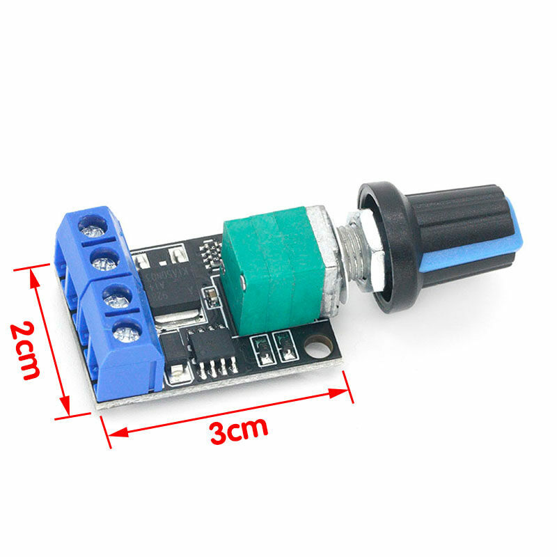 5V 9V 12V 10A PWM DC Motor Speed Controller LED Dimmer Module Speed Regulator