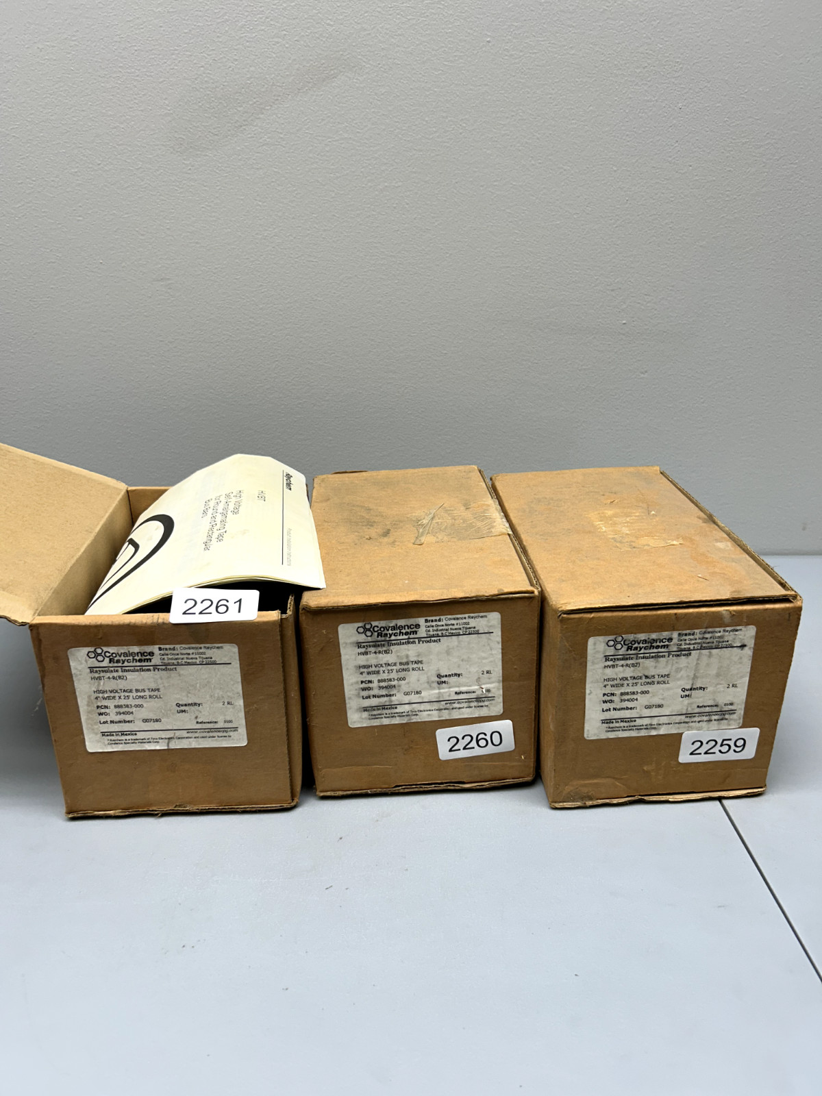 Raychem HVBT-4-R High Voltage Bus Tape