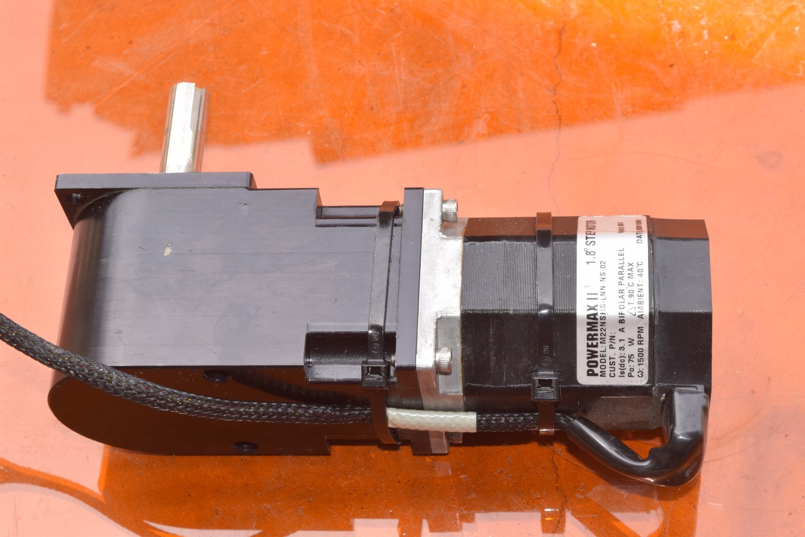 BAYSIDE Precision gear head NR23S-020-010 WITH Pacific Scientific POWERMAX II