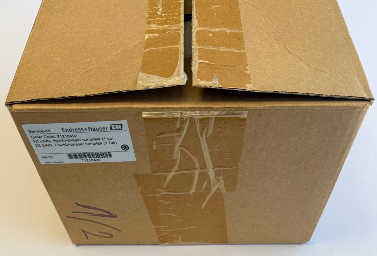 Endress + Hauser Kit CA8x: Liquidmanager Complete / 71218492 / BNIB