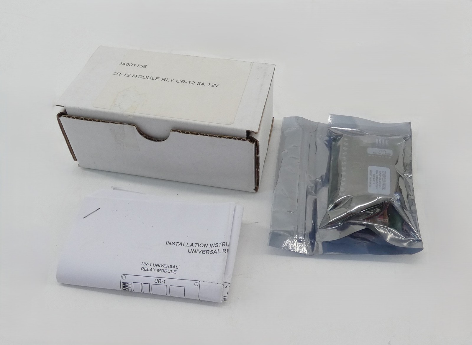 Security Door Controls CR-12 Relay Module 5A 12V – NEW Surplus!