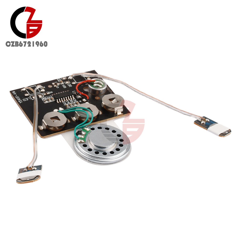 1-5PCS 30s Recordable Music Sound Voice Module for DIY Card Music Box w/ Speaker