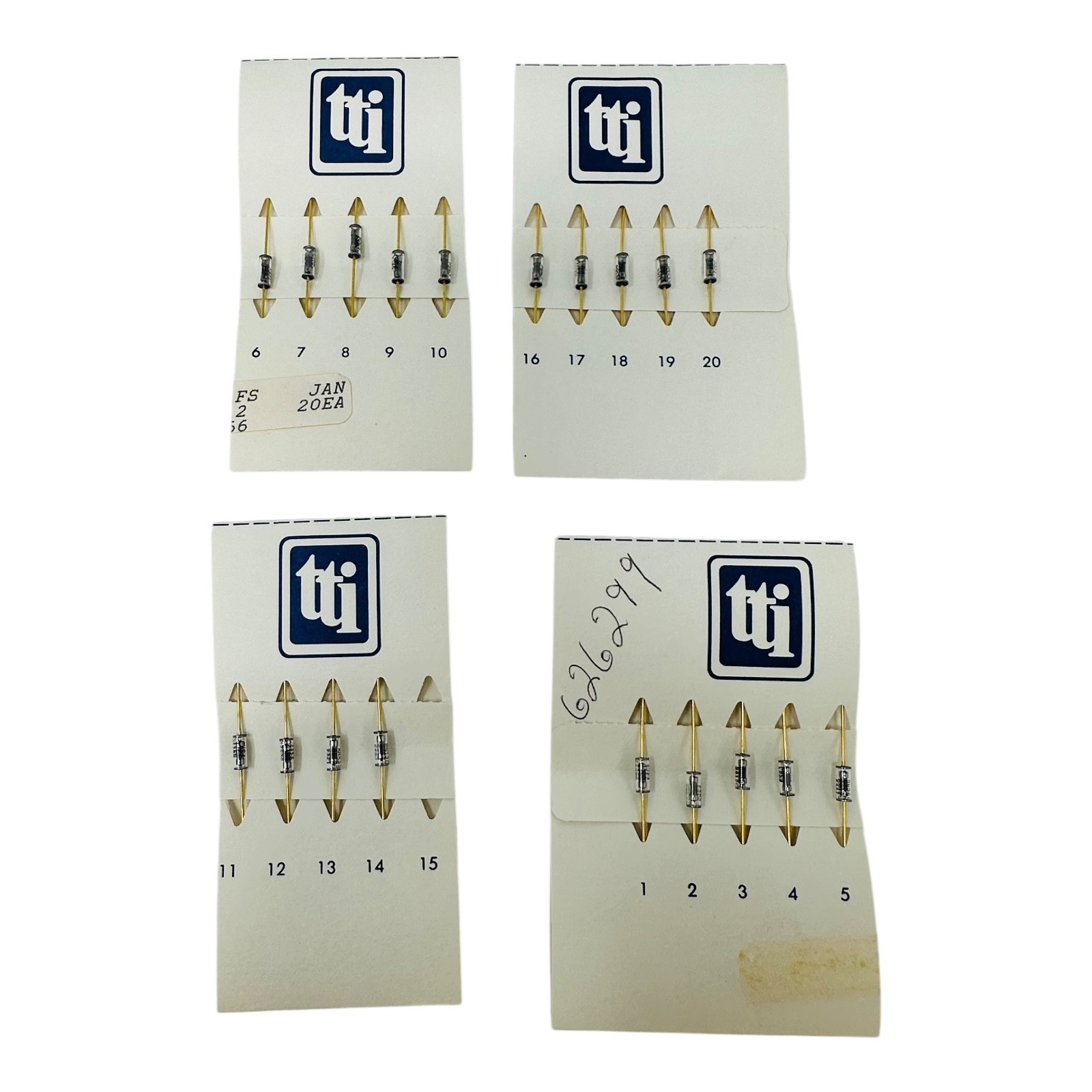 TTI RNR55C2371FS RESISTOR 0.1W, 2370OHM, 200V NEW/UNUSED SURPLUS QTY 19pcs