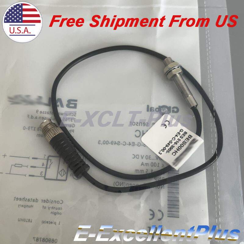 New Proximity Sensor For BALLUFF BES00HC BES 516-3005-G-E4-C-S49-00,3 10-30VDC