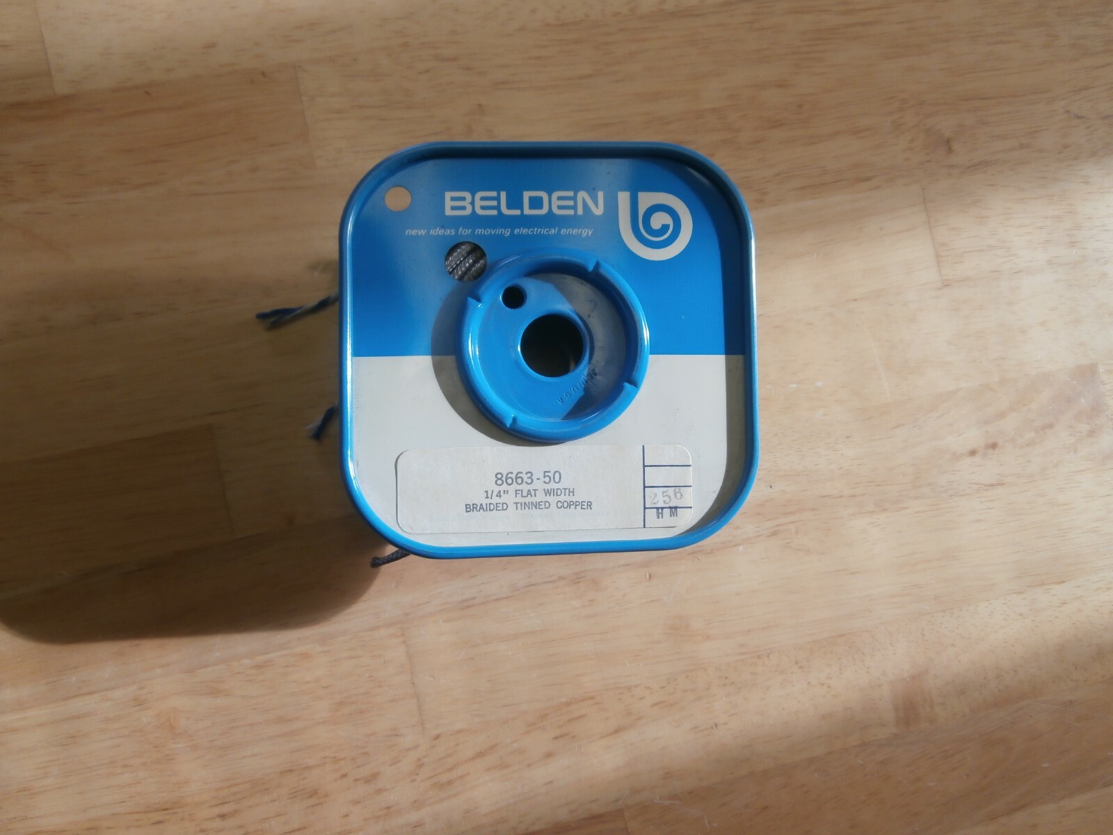 BELDEN 8663-50 FT TUBULAR SHIELD BRAIDED TINNED COPPER TUBING,NOS