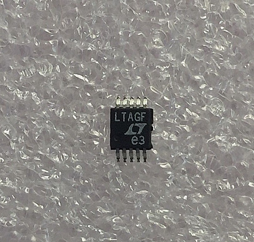 Lot (2pcs) Linear Technology LTC4252A-2IMS Hot Swap Controller 1Ch -48V 10-MSOP