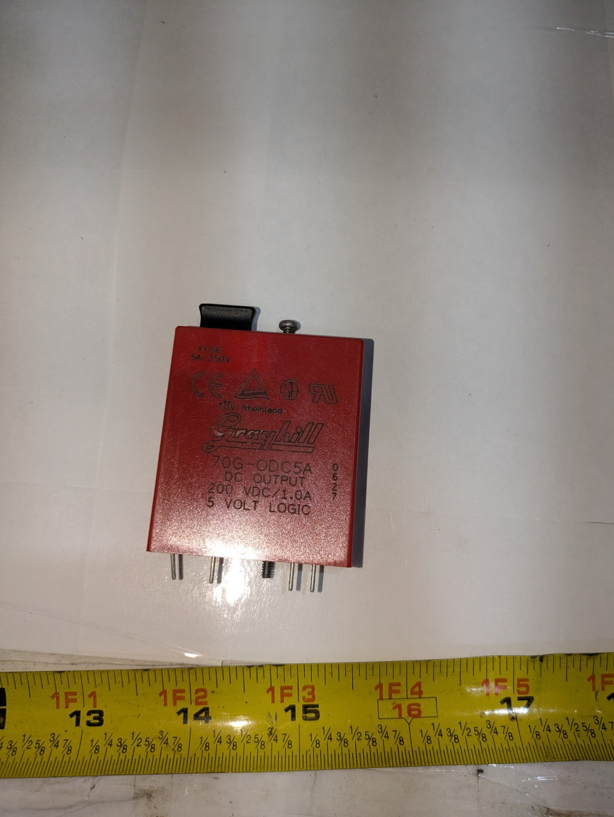Grayhill 70G-ODC5A Solid State Relay DC Output Module 200VDC 5V Logic