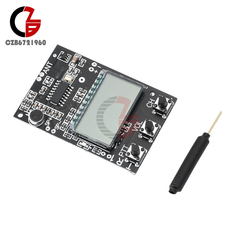 Digital LCD FM Radio Receiver Transmitter Module 27-480MHz Frequency Modulation