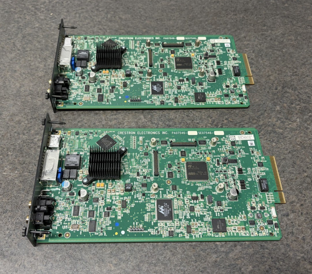 Crestron DMC-4K-C HDCP2 4k Input Cards 6507321 Lot of 2